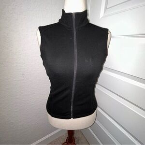 Ibex 100% Merino Wool Zipper Front Sleeveless Vest